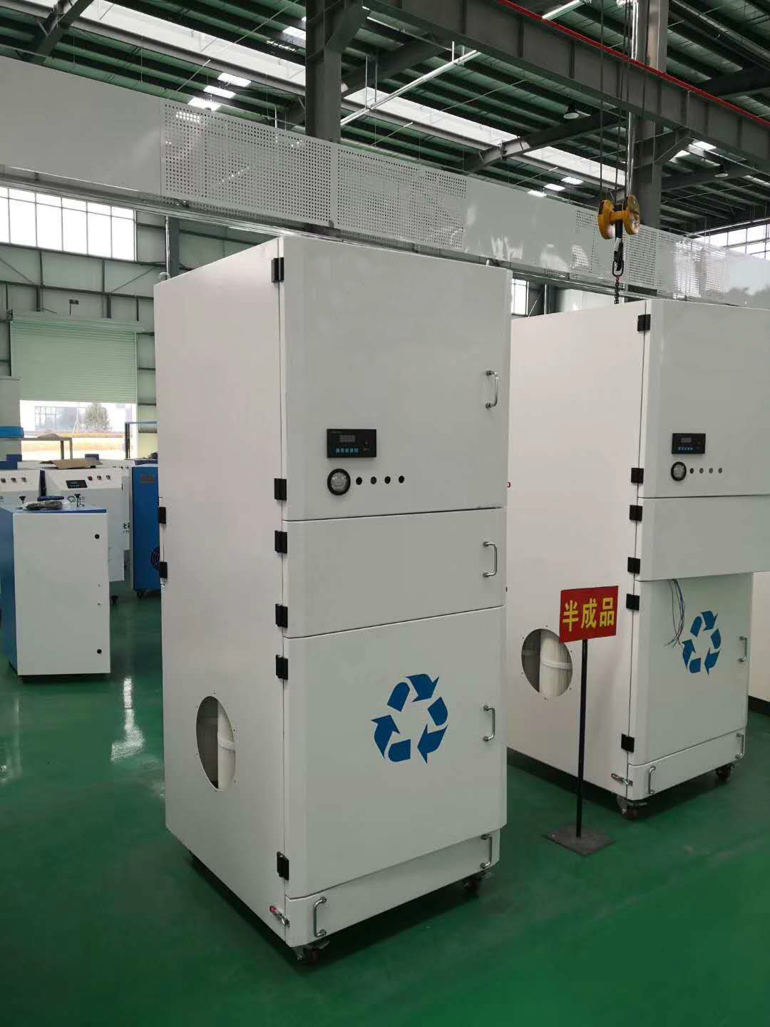 焊接煙塵集中淨(jìng)化器安(ān)裝風管的3原則